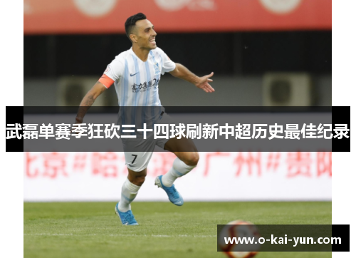 武磊单赛季狂砍三十四球刷新中超历史最佳纪录