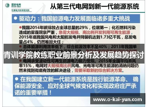 青训学院教练职业前景分析及发展趋势探讨